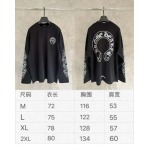 2025年11月3日秋冬新作Chrome hearts長袖Tシャツ高品質人気商品/LDF工場