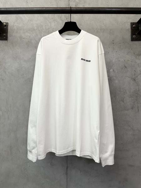 2025年11月12日秋冬新作Miu Miutシャツ人気商品...