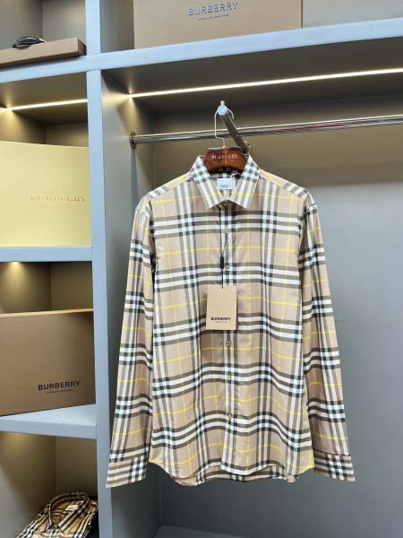 2025年11月13日秋冬新作Burberryシャツ高品質人...