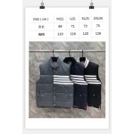 2025年11月14日秋冬新作Thom browneダウンベスト高品質人気商品/QIU工場
