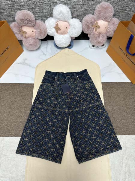 2025年11月30日秋冬新作ルイヴィトンデニムパンツ高品質...