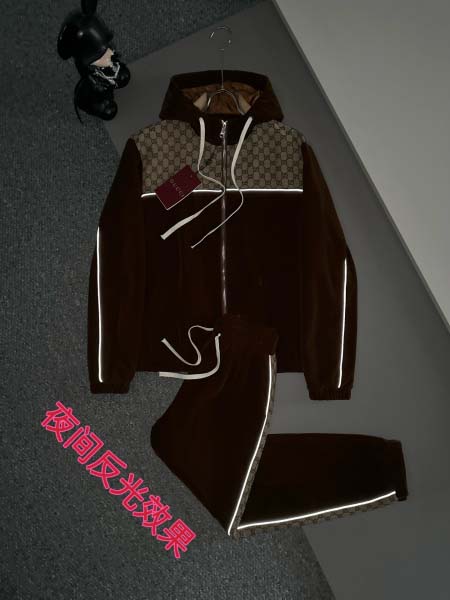 2025年12月5日入荷新作Gucciスーツ上下 ★高級品/誕生日プレゼント/OM工場