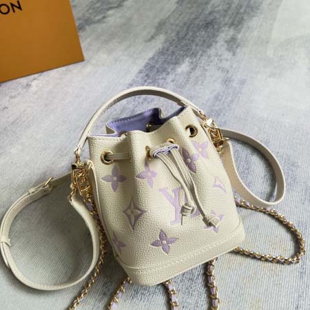 2025年12月9日入荷Louis Vuitton バッグM82933 Nano No Summer Stardust Monogram Empreinte No 高品質新作/誕生日プレゼント/ZC工場