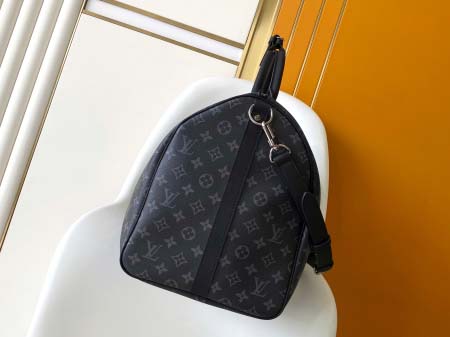 2025年12月9日入荷Louis Vuitton バッグ55CM  Keepall 55 Bandoulière Monogram Eclipse Mon Monogram 31 x 26 x 55  高品質新作/誕生日プレゼント/ZC工