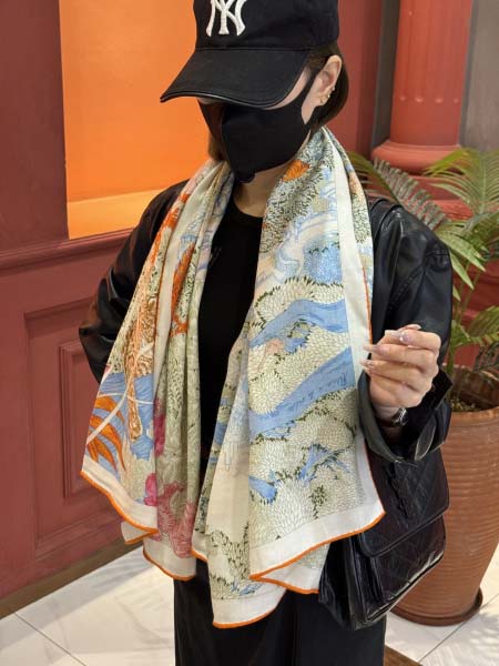 2025年12月10日入荷新品HERMESマフラーギフト/誕生日/記念品/アクセサリーkaka工場