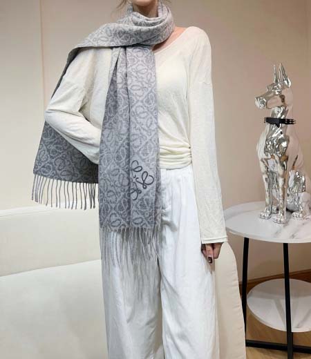 2025年12月11日入荷新品Loeweマフラーギフト/誕生日/記念品/アクセサリーkaka工場