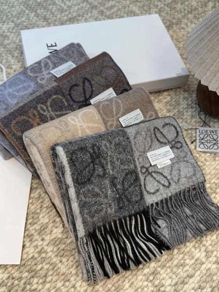 2025年12月11日入荷新品Loeweマフラーギフト/誕生日/記念品/アクセサリーkaka工場