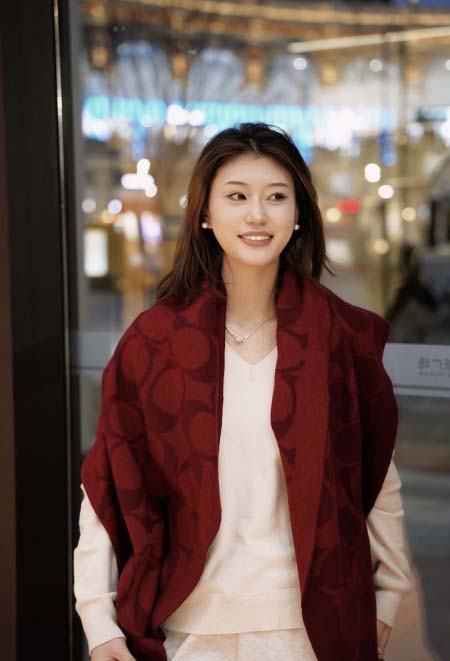 2025年12月11日入荷新品Coachマフラーギフト/誕生日/記念品/アクセサリーkaka工場