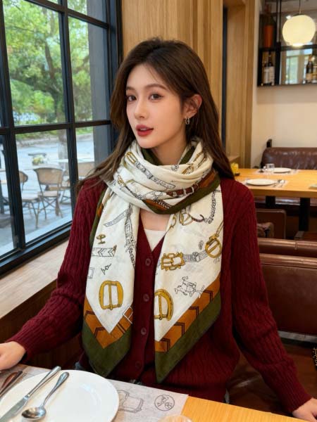 2025年12月11日入荷新品HERMESマフラーギフト/誕生日/記念品/アクセサリーkaka工場