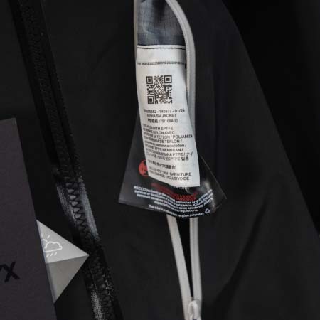 2025年11月19日秋冬新作ARCTERYXジャケット人気商品/XQY工場