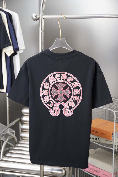 2025年12月22日秋冬新作Chrome Hearts半袖 tシャツ人気商品/XQY工場