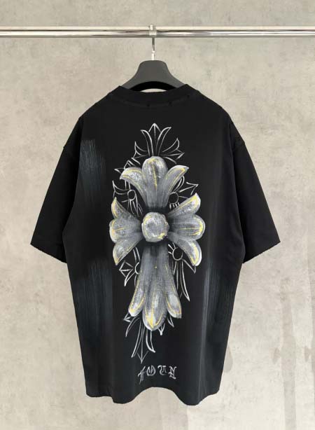 2025年12月23日秋冬新作Chrome Heartstシャツ高品質人気商品/XQY工場