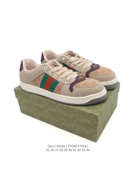 2025年12月新品（GUCCI） Screener人気 スニーカー男女兼用/誕生日プレゼント/XH工場