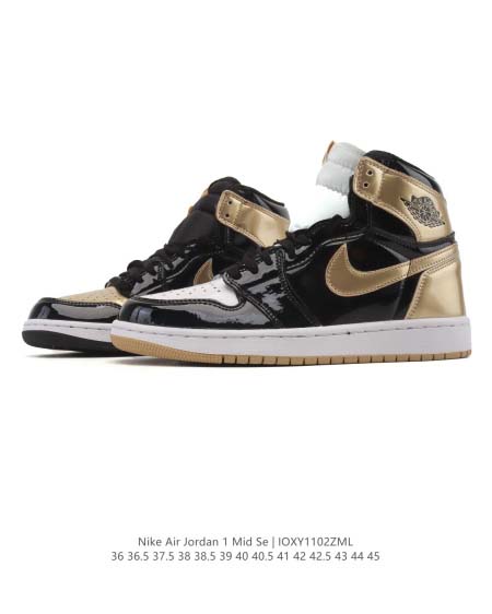 2025年12月新品（NIKE）AIR JORDAN 1 MID人気 スニーカー男女兼用/誕生日プレゼント/XH工場