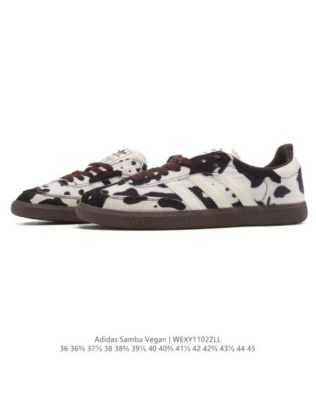 2025年12月新品Adidas SAMBAVEGAN人気 スニーカー男女兼用/誕生日プレゼント/XH工場