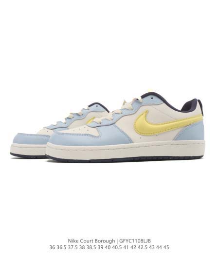 2025年12月25日入荷新品（NIKE）COURT BOROUGH LOW人気 スニーカー男女兼用/誕生日プレゼント/XH工場