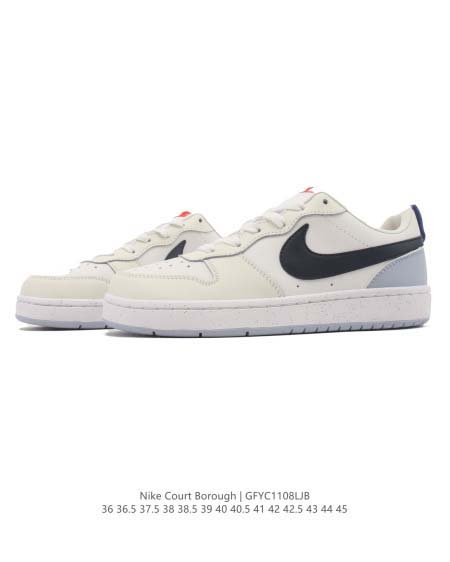 2025年12月25日入荷新品（NIKE）COURT BOROUGH LOW人気 スニーカー男女兼用/誕生日プレゼント/XH工場