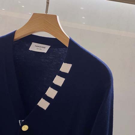 2025年12月30日新作THOM BROWNE ニットカーディガン  秋冬高級品/DM工場