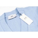 2025年12月1日秋冬新作Ami ニットカーディガン  高品質人気商品/LDF工場