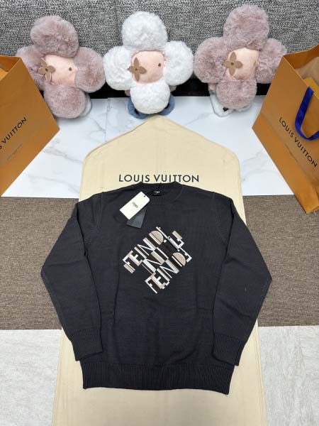 2025年12月3日秋冬新作Fendiニットのセーター高品質...