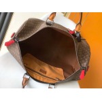 2025年12月8日入荷ヴィトン バッグM56855 M56856KEEPALL BANDOULIERE Patchwork500 x290 x230 cm高品質新作/誕生日プレゼント