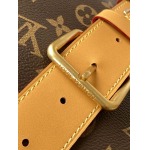 2025年12月9日入荷Louis Vuitton バッグM14723 Satchel1990GibeciereMonogram35.5 × 24 × 12 cm  高品質新作/誕生日プレゼント/ZC工場