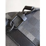 2025年12月9日入荷Louis Vuitton バッグM1495701 Keepall Bandoulière 50 Damoflage Black Pharrell Williams Damier 29 x 23 x 52高品質新作/