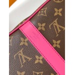 2025年12月9日入荷Louis Vuitton バッグ M13807 M13808 Keepall Bandoulière 45 Monogram Macassar LV Colormania 27 x 20 x 45  高品質新作/誕