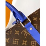 2025年12月9日入荷Louis Vuitton バッグM12634 M12633 M12629 M12630 Keepall Bandoulière 50 Monogram Macassar50.0 x 29.0 x 23.0 高品質新