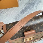 2025年12月9日入荷Louis Vuitton バッグM45958 M44391 Dauphine 2019 Nicolas Ghesquière Monogram Monogram Reverse 25.0 高品質新作/誕生日プレゼン