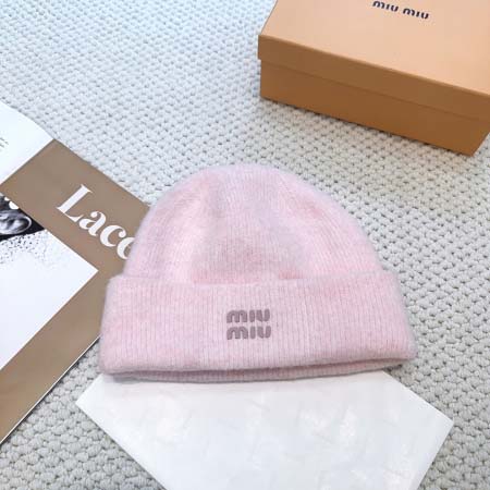 2025年12月10日入荷新品Miumiu帽子ギフト/誕生日...