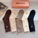 2025年12月10日入荷新品miumiu靴下ギフト/誕生日/記念品/アクセサリーkaka工場