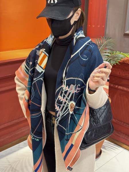 2025年12月10日入荷新品HERMESマフラーギフト/誕...