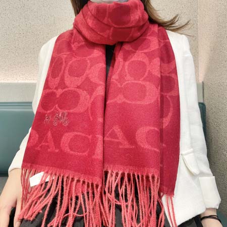 2025年12月11日入荷新品COACHマフラーギフト/誕生...