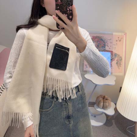 2025年12月11日入荷新品Loeweマフラーギフト/誕生...