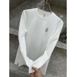 2025年12月12日入荷新作Brunello Cucinelli長袖tシャツ/長袖tシャツ秋冬高品質/人気/限定版/Knt工場