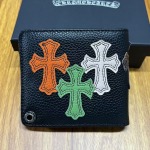 2025年秋冬新品入荷クロムハーツ二つ折りの短財布