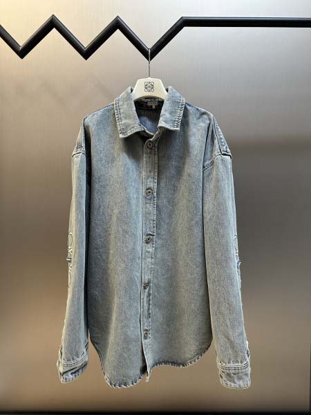 2025年12月22日秋冬新作LOEWEシャツ高品質人気商品...