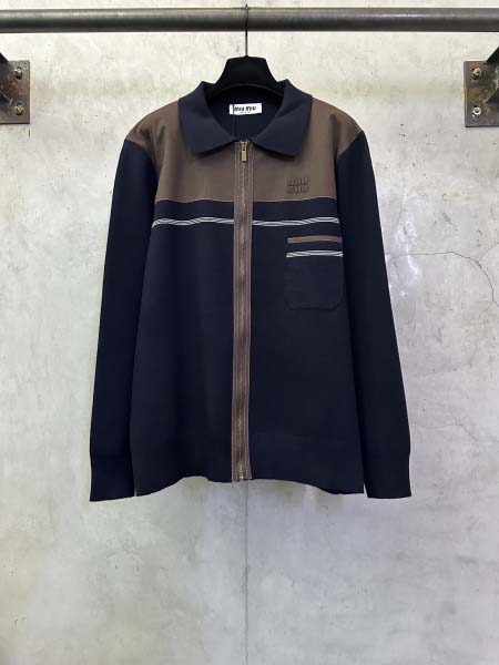 2025年12月22日秋冬新作 MIU MIUカーディガンの...