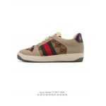 2025年12月25日入荷新品（GUCCI） Screener人気 スニーカー男女兼用/誕生日プレゼント/XH工場