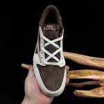 2025年12月25日入荷新品 Travis Scott x Air Jordan 1 Low Medium Olive人気 スニーカー男女兼用/誕生日プレゼント/XH工場