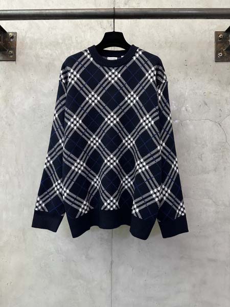 2025年12月29日秋冬新作Burberryニット高品質人気商品/誕生日プレゼント/FF工場