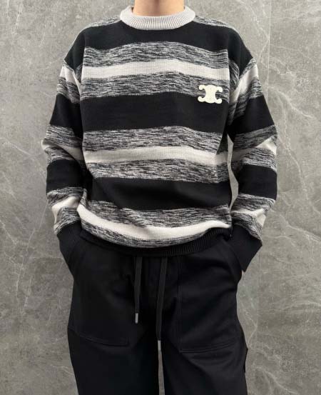 2025年12月30日新作Celineニットのセーター秋冬高...