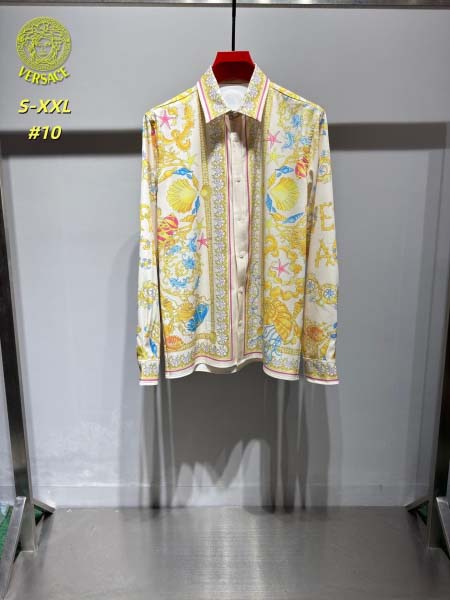 2026年1月1日新作Versace 長袖シャツ安い人気/T...