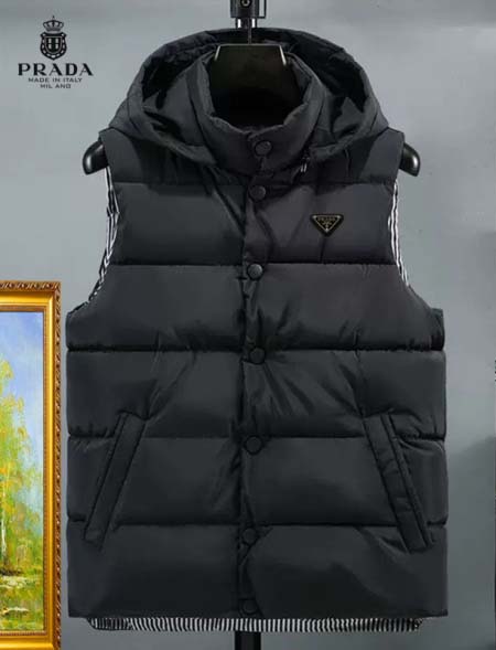 2026年1月9日PRADA 新作 羽毛綿のベストJX工場