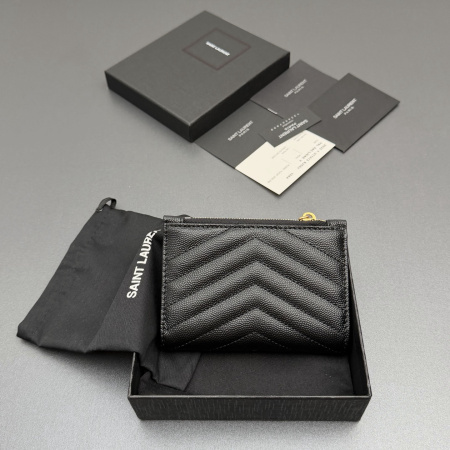 2026年1月12日新作高品質Saint Laurent財布w12×h10×d3cm     /GQ工場