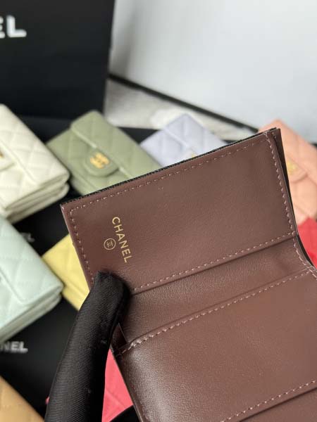 2026年1月14日新作高品質Chanel財布size10.5*7.5*3cm /GQ工場