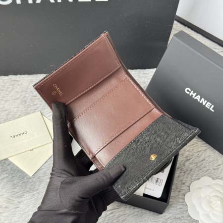 2026年1月14日新作高品質Chanel財布size10.5*7.5*3cm /GQ工場