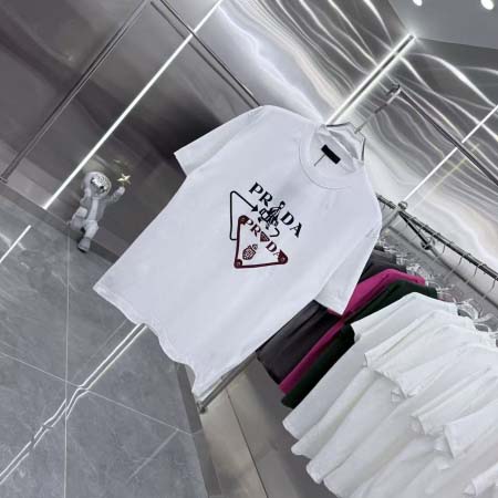 2026年1月20日新作PRADA半袖 tシャツ高品質人気商品/誕生日プレゼント/FF工場