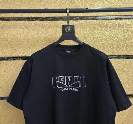 2026年1月22日新作Fendi半袖 tシャツ高品質人気商品/誕生日プレゼント/FF工場